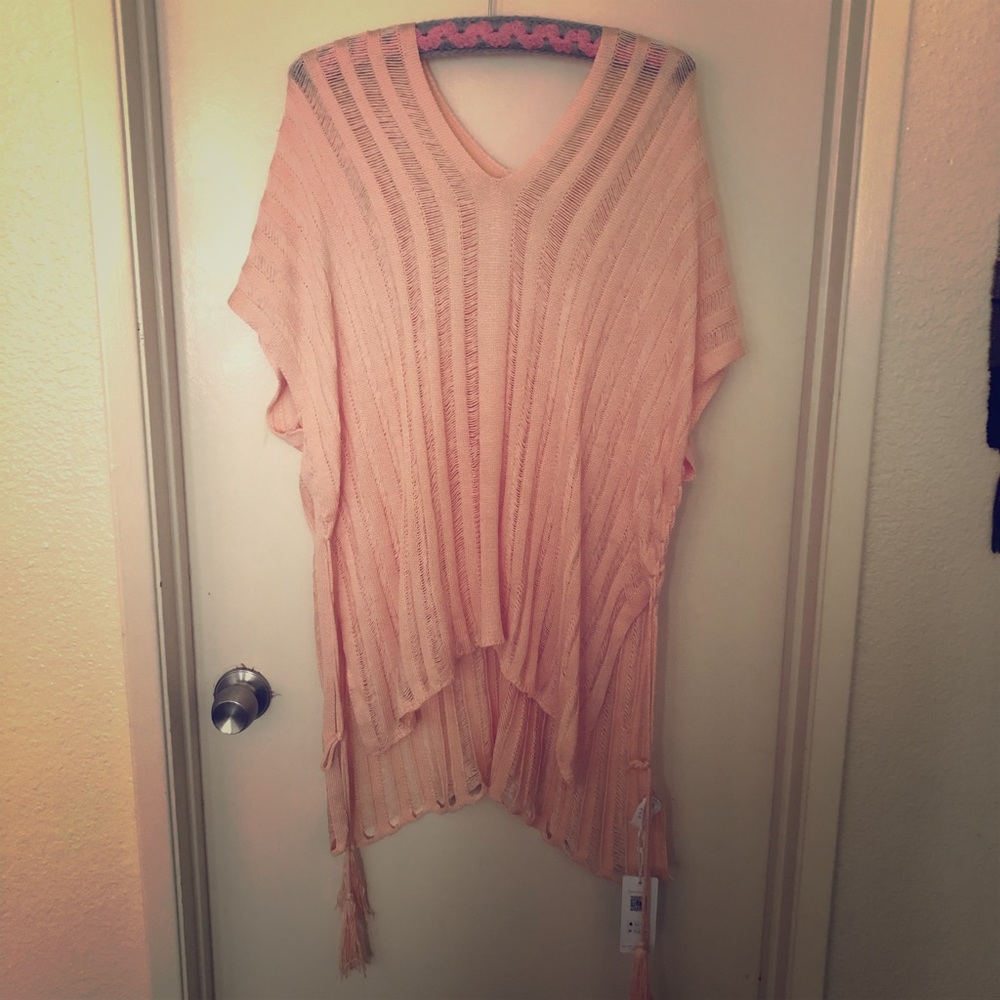 Cupshe Pink Beach Cover Up